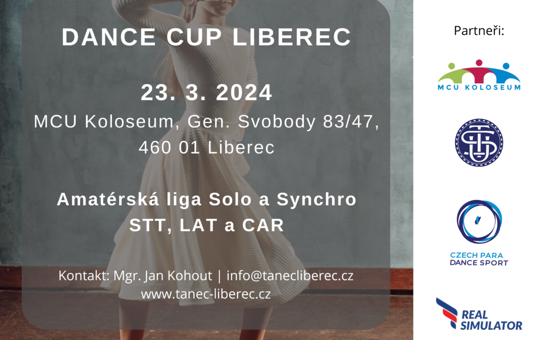 Dance Cup Liberec – 23.3.2024